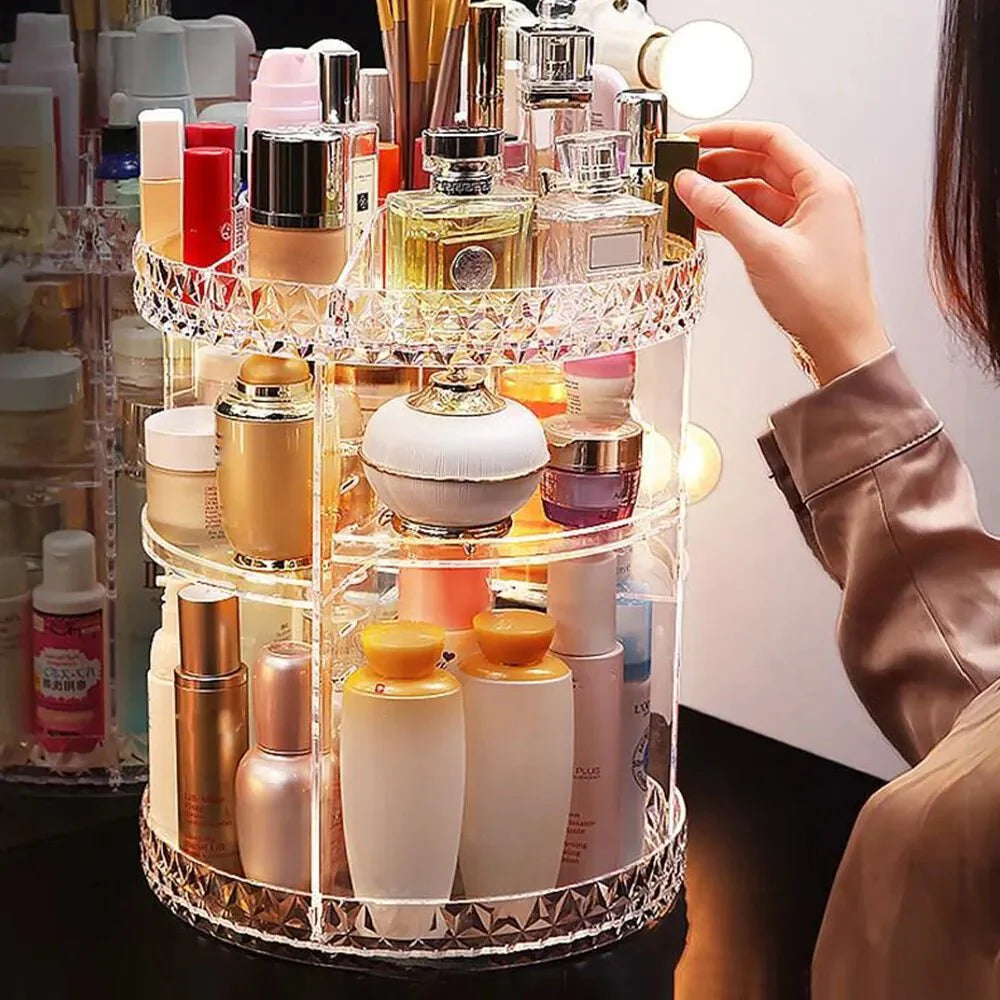 Rotating Cosmetic Organizer